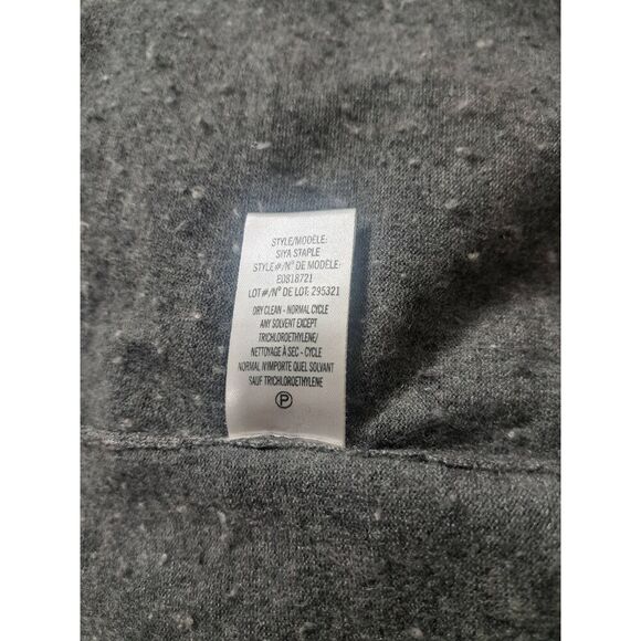 Theory womens siya small super soft capsule cashmere sweater dress gray - Picture 6 of 7